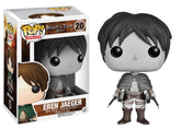 Funko Pop Animation Attack on Titan Figure - Eren Jaeger Monochrome Edition 2015 SDCC Exclusive